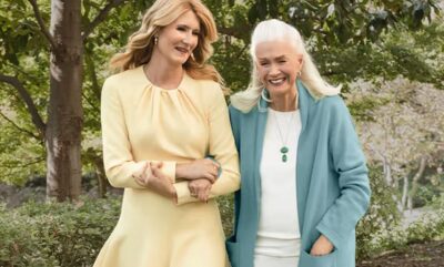 لورا درن و آگاهی بخشی درباره علائم اولیه فیبروز ریه پس از فوت مادرش