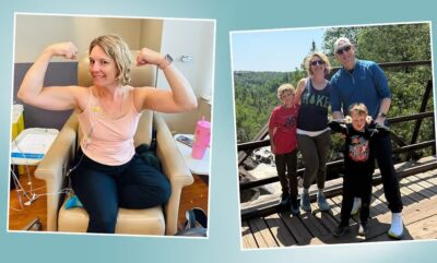 مبارزه موفقیت آمیز مادر جوان با سرطان روده مقاوم به شیمی درمانی