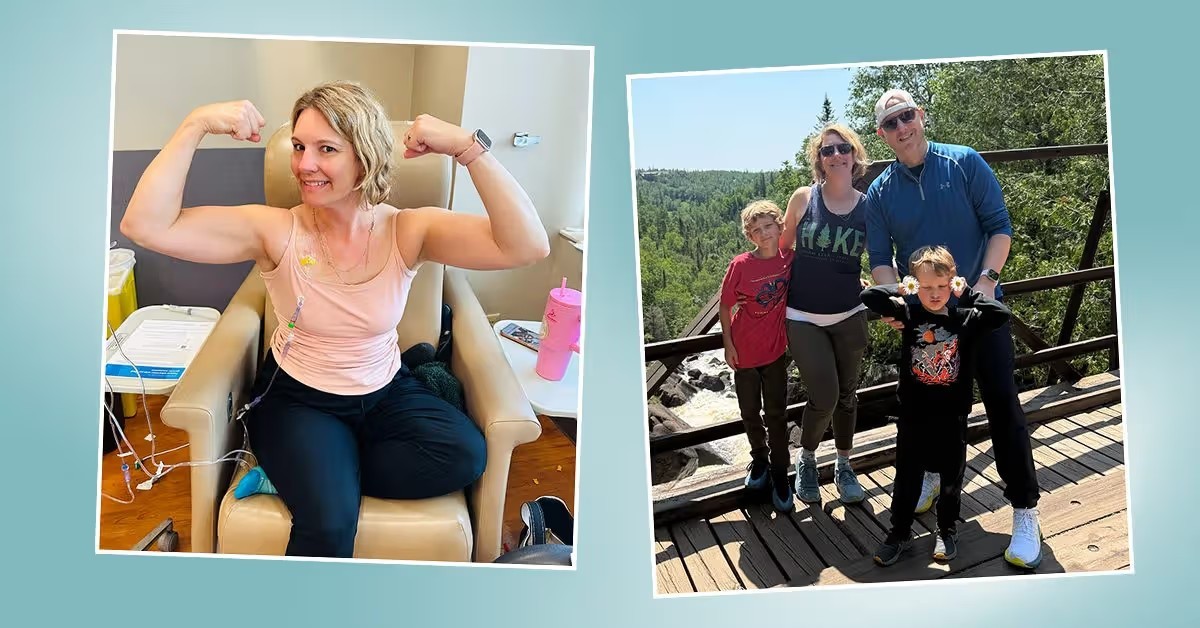 مبارزه موفقیت آمیز مادر جوان با سرطان روده مقاوم به شیمی درمانی